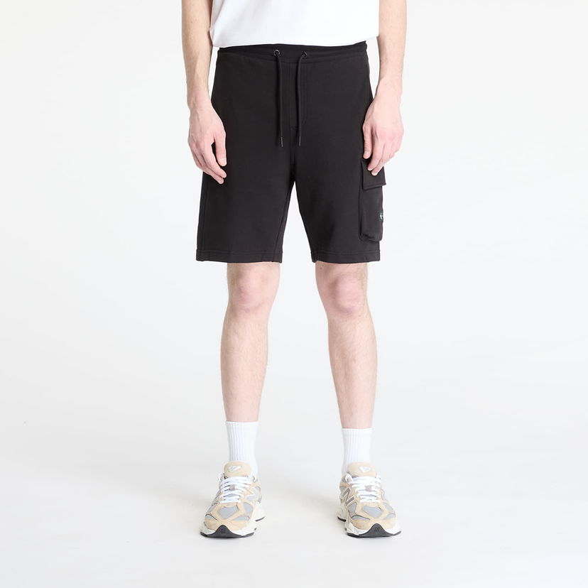 Shorts CALVIN KLEIN Calvin Klein Jeans Woven Label Shorts Svart | J30J327284 BEH