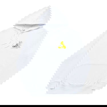 Sweatshirt Palace Tri-Smiler Hood Vit | P18HD053, 1