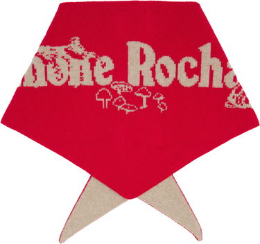 Halsduk Simone Rocha Simone Rocha Graphic Logo Knit Neckerchief Scarf Flerfärgad | KIMK3WDB 0669, 1