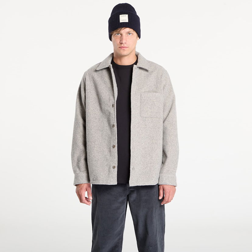 Jacka Samsoe Samsoe Samsøe Samsøe Sadamon Overshirt Grå | M25300027_170205TCX