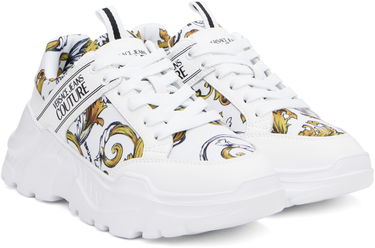 Sneakers och skor Versace Versace Jeans Couture Chain Couture Speedtrack Vit | E78YA3SC2_EZSC54, 3