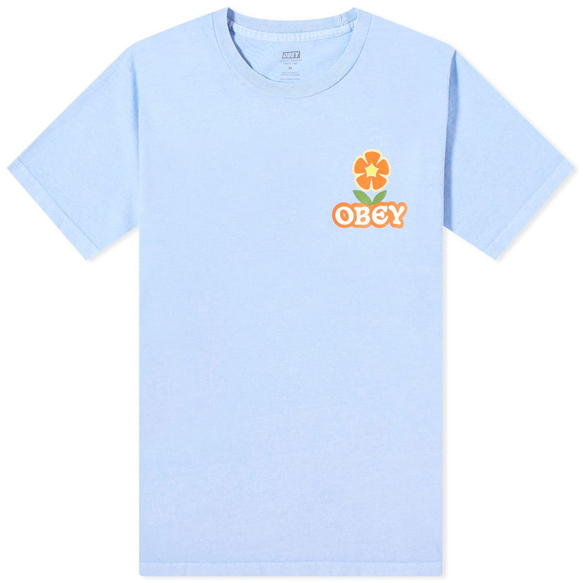 T-shirt OBEY Make Art Not War Flower Turkos | 163813766-HDR