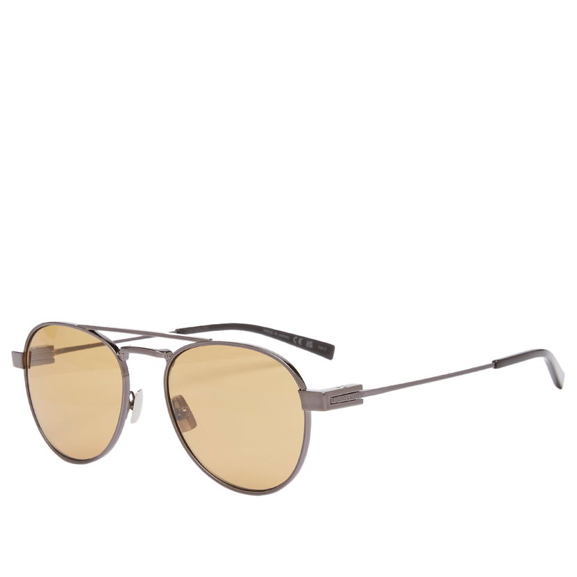 Solglasögon Saint Laurent Saint Laurent SL 708 Aviator Sunglasses Metallisk | SL-708-004