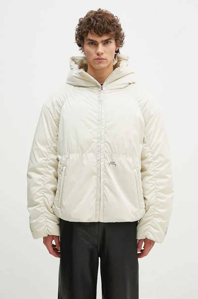 Pufferjacka A-COLD-WALL* Veneer Oversized Puffer Jacket Beige | ACWMO268