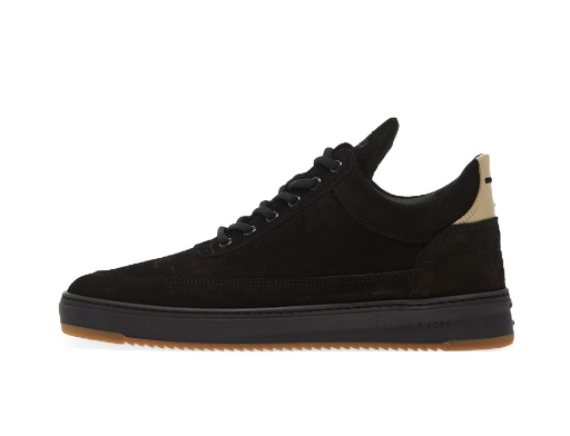 Sneakers och skor Filling Pieces Low Top Ripple Suede Svart | 25122791861
