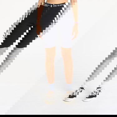 Shorts Off-White Off-White Logoband Zipped Shorts Svart | OWVH029S25JER0011000, 0