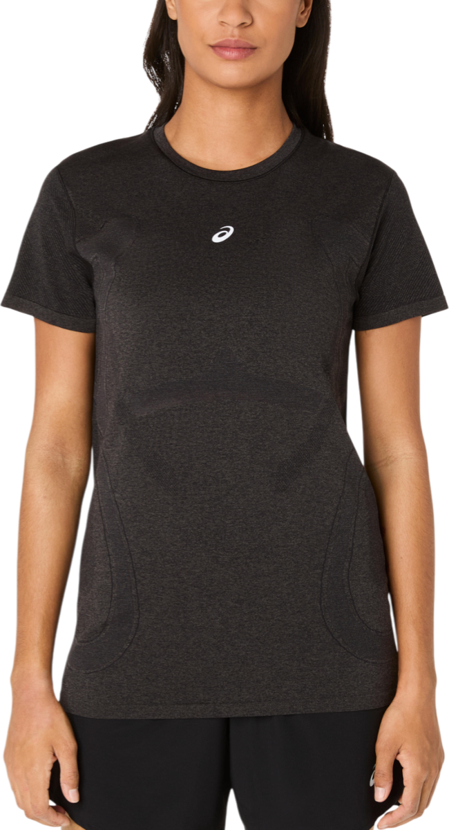 T-shirt Asics Asics Road Seamless Short Sleeve T-Shirt Svart | 2012d292-001