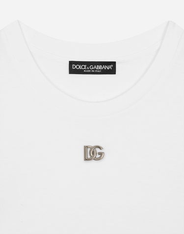 T-shirt Dolce & Gabbana Smanicata Tee Vit | F8T65ZG7H2HW0800, 3