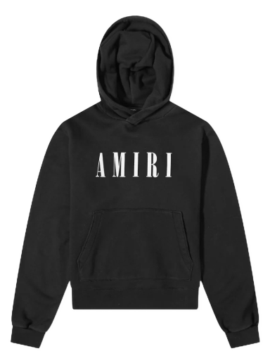 Sweatshirt AMIRI Core Logo Hoody Svart | PXMJL002-001