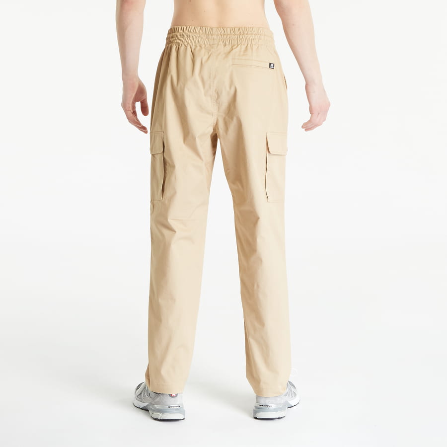 Cargo byxor New Balance Athletics Woven Cargo Pant Beige | MP31526INC, 1