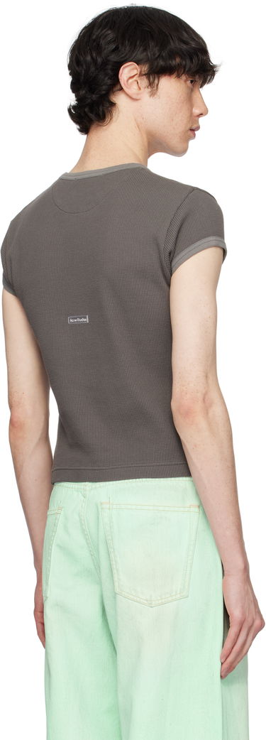 T-shirt Acne Studios Acne Studios Fitted T-Shirt Grå | CL0332-, 2
