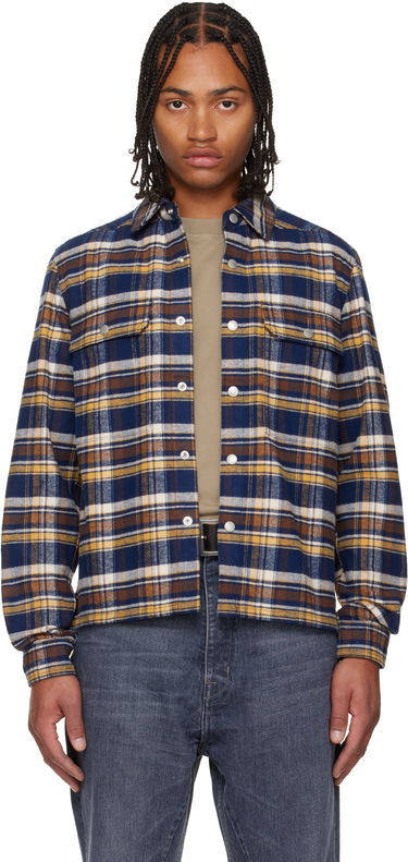 Skjorta Rick Owens Concordians Cropped Overshirt Flerfärgad | DL02E2299 CPGJP, 0