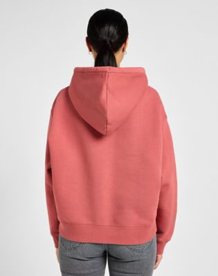 Sweatshirt Lee Essential Hoodie Rosa | 112355152