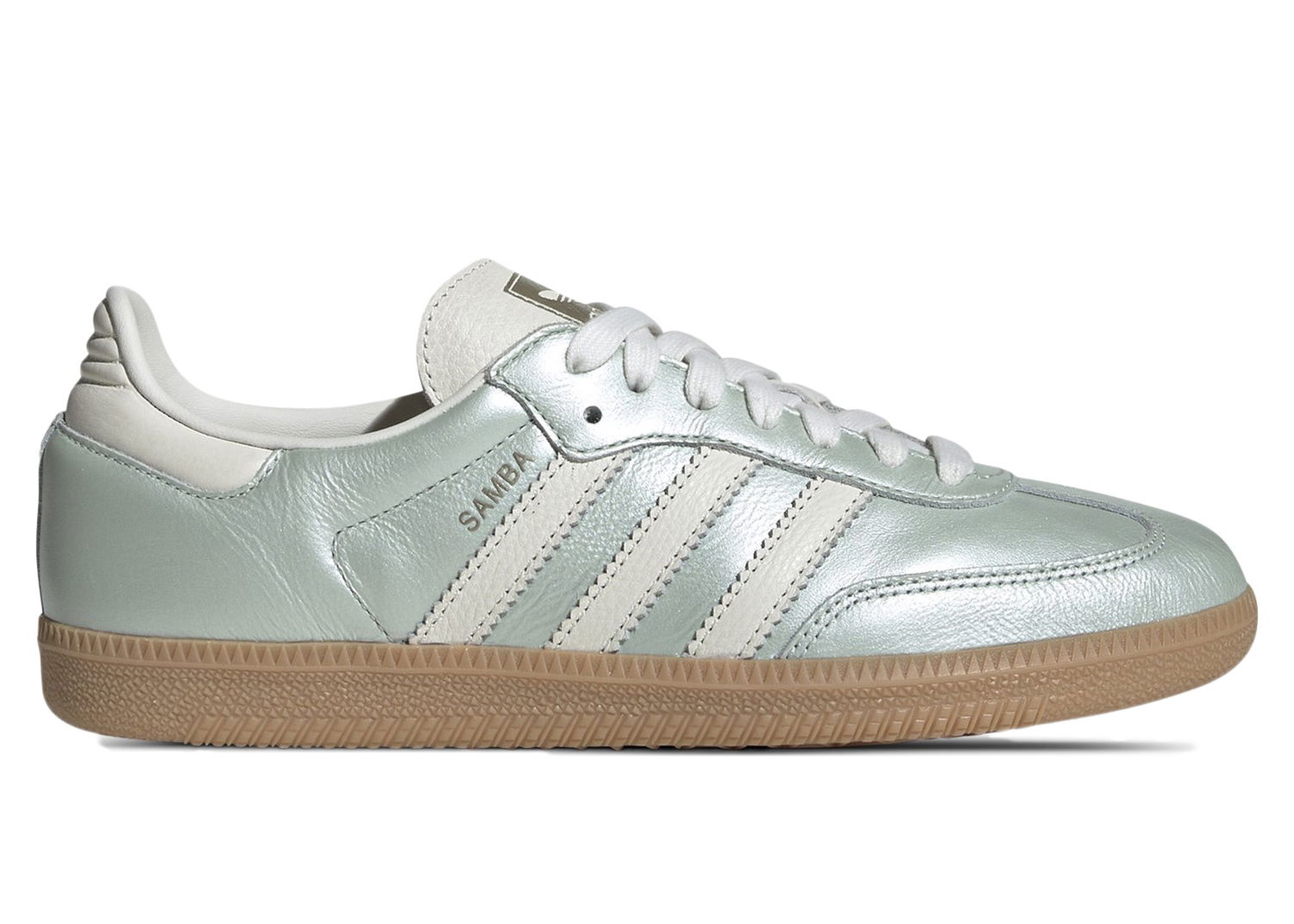 Sneakers och skor adidas Originals Samba OG Linen Green Metallic W Metallisk | IG1965, 0