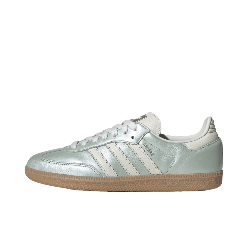 Sneakers och skor adidas Originals Samba OG Linen Green Metallic W Metallisk | IG1965