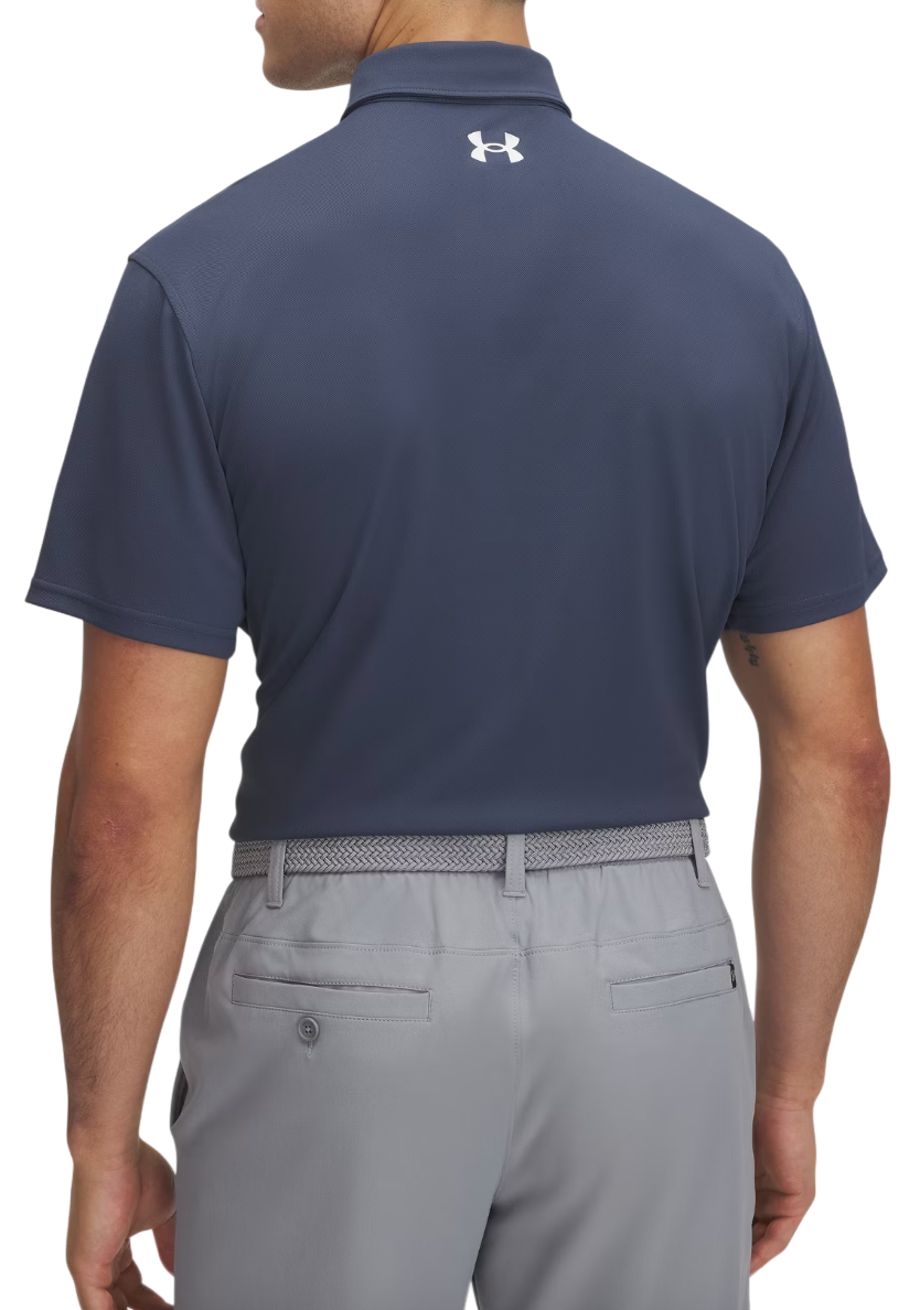 Polotröja Under Armour Under Armour T2G Pique Polo Shirt Mörkblå | 1390123-044, 1