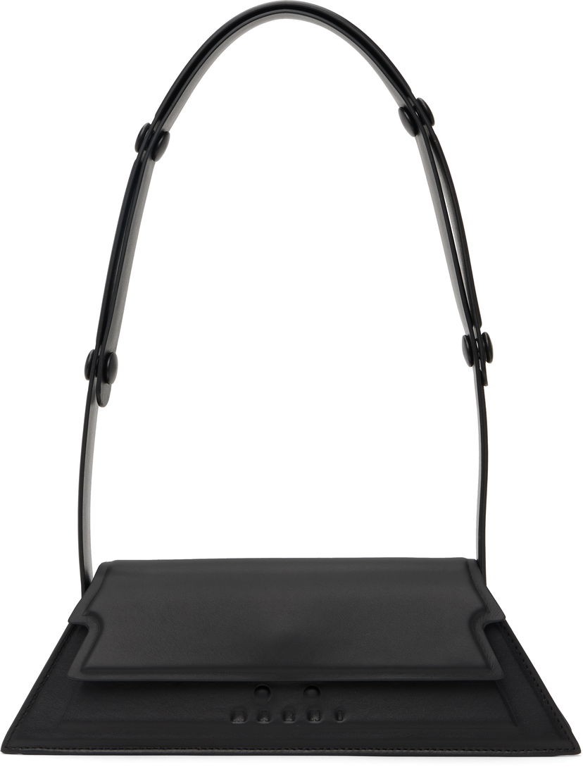 Axelväska Marni Mini Trunkoise Bag Svart | SBMP0184L0 P5298