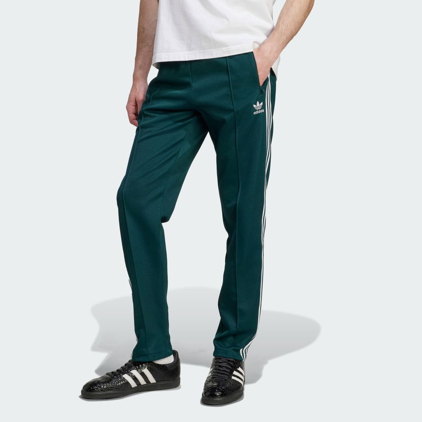 Träningsbyxor adidas Performance Adicolor Classics Beckenbauer Track Pants Grön | JY1275