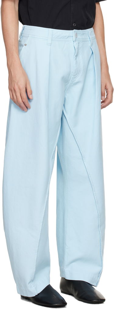 Byxor JW Anderson Twisted Seam Trousers Grön | TR0423-PG1600, 4