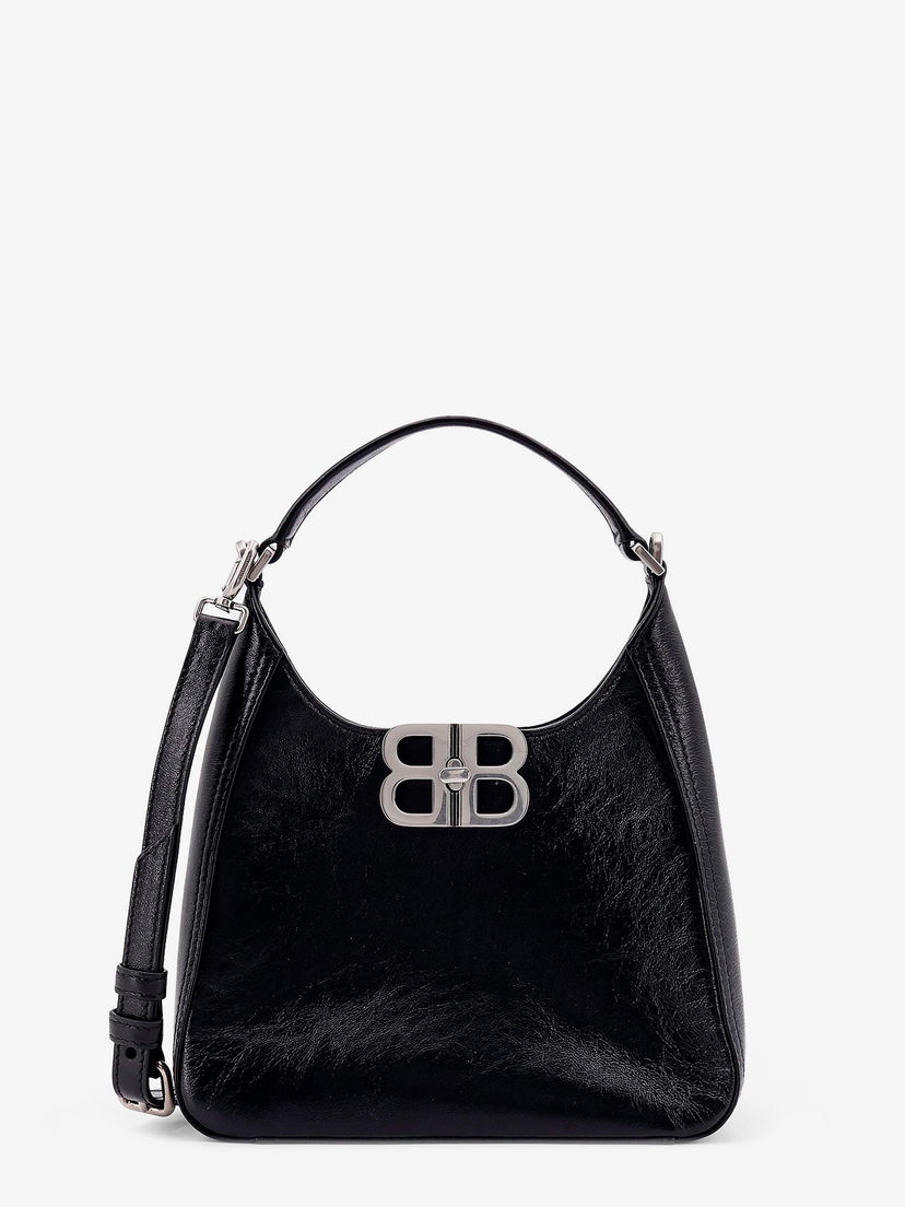 Handväska Balenciaga Soft Hobo S Handbag Svart | 8019282ABFJ1000