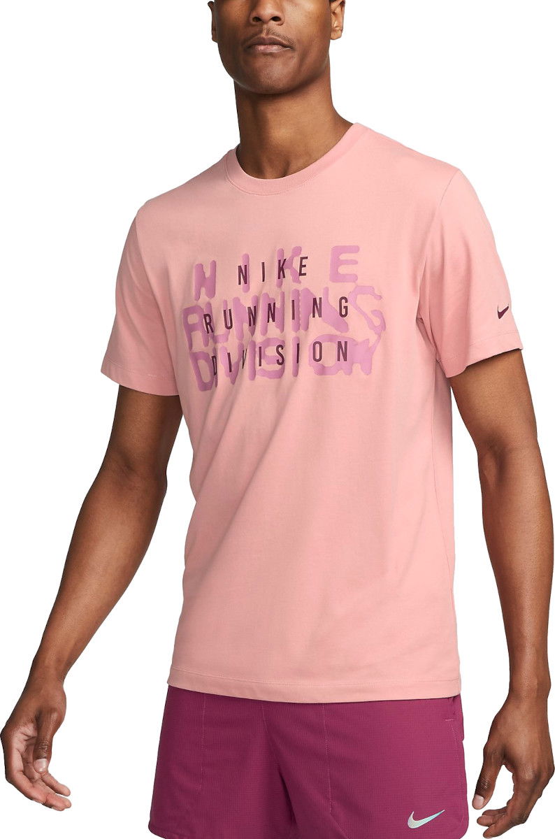 T-shirt Nike Dri-FIT Run Division Rosa | fj2356-618, 0