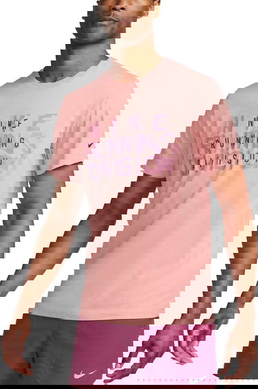 T-shirt Nike Dri-FIT Run Division Rosa | fj2356-618, 0