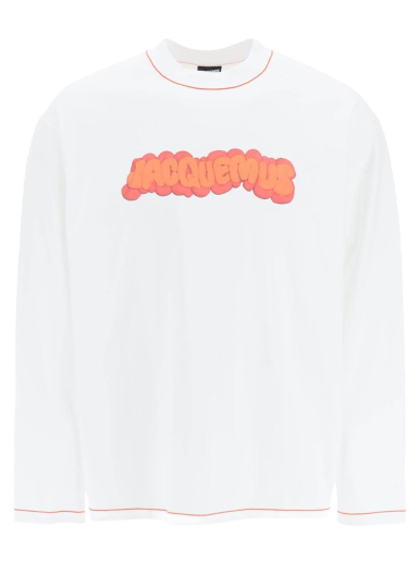 T-shirt Jacquemus Le T-Shirt Pate A Modeler Vit | 226JS056-2003-1CB