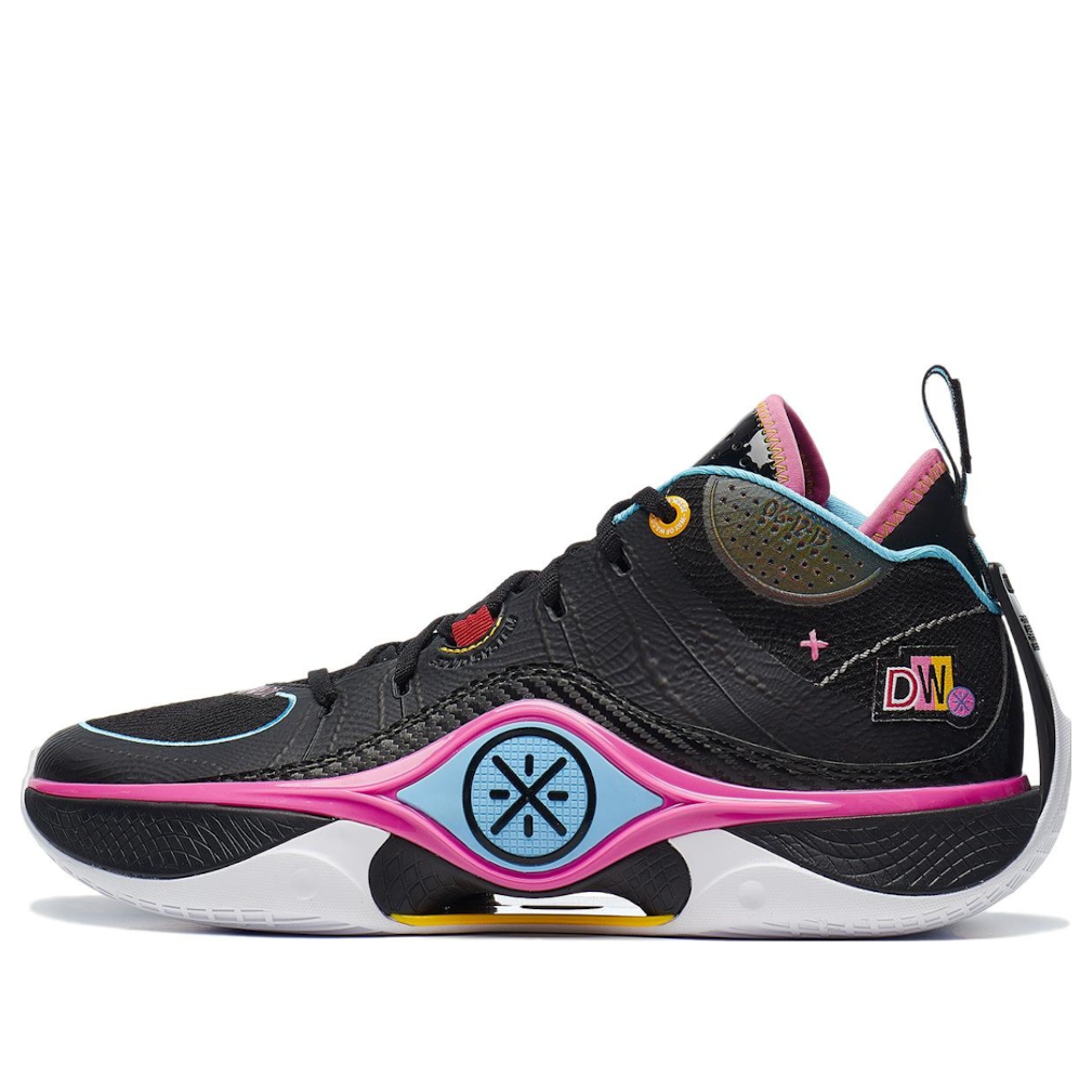 Sneakers och skor Li-Ning Wade Shadow 5 'Miami Nights' Svart | ABPT053-1, 0