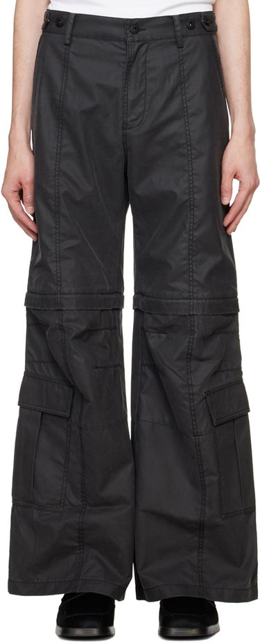 Cargo byxor Feng Chen Wang Feng Chen Wang 2IN1 Cargo Pants Svart | FUF18TR04B, 0