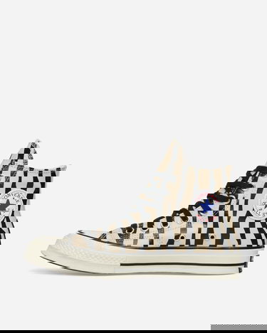Sneakers och skor Converse Chuck 70 Glow-In-The-Dark Zebra Print Beige | A15032C, 3