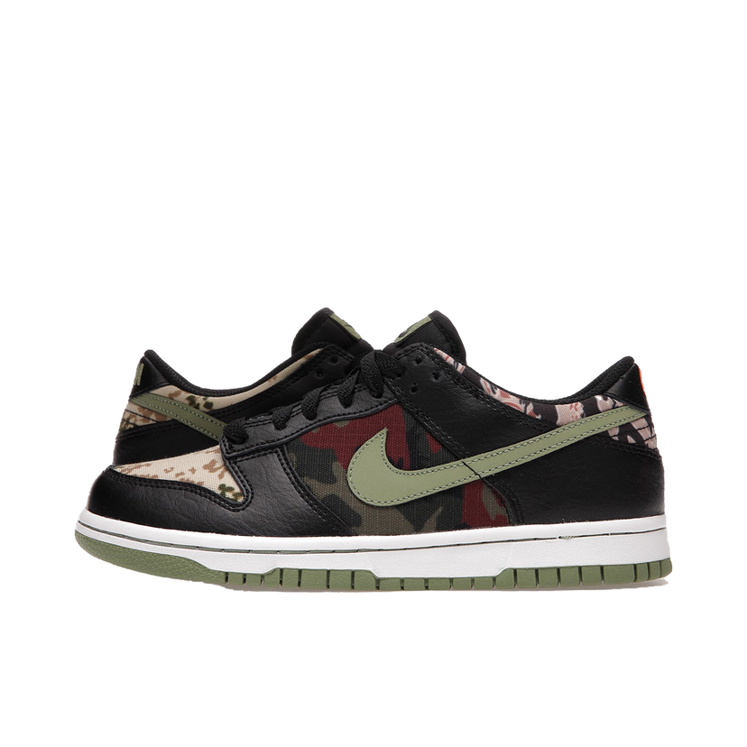 Sneakers och skor Nike Dunk Low Crazy Camo GS Grön | DB1909-001