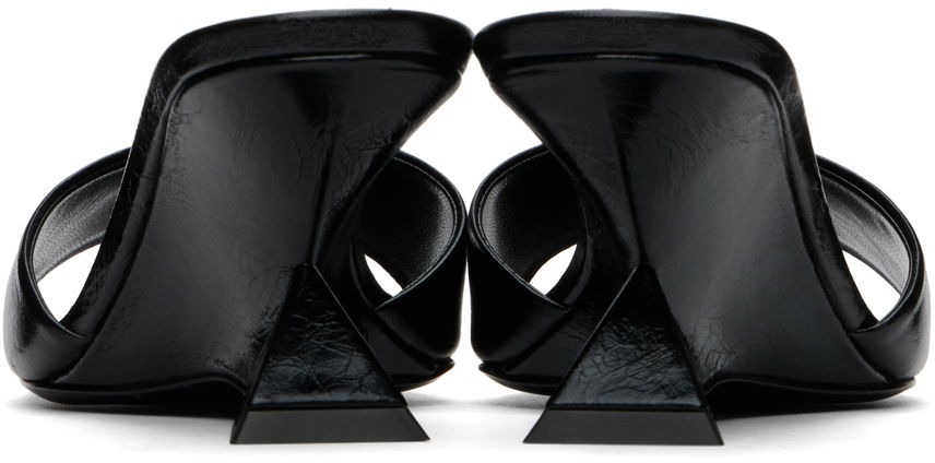 Tillbehör The Attico Attico Cheope Wedge Mules Svart | 248WS605 L070, 1