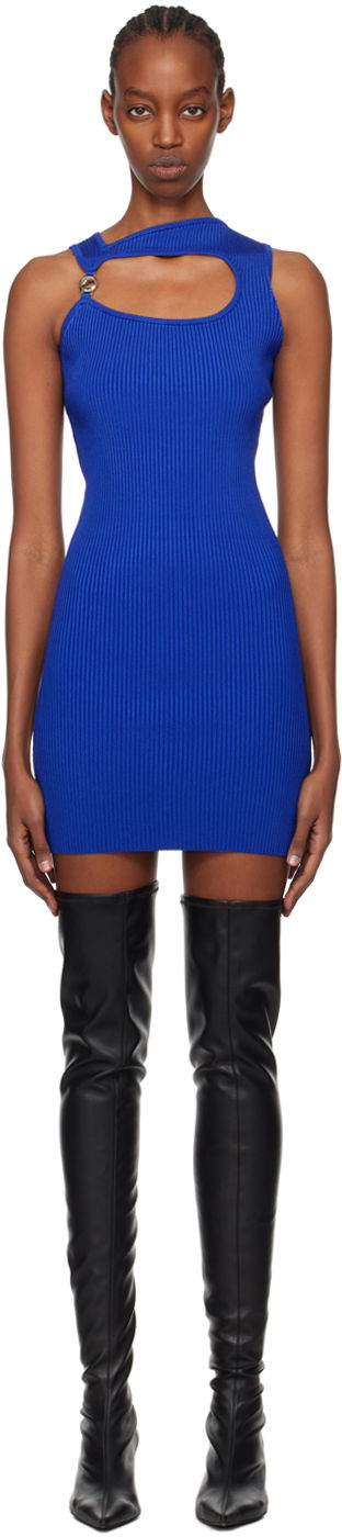 Klä Coperni Coperni Cutout Minidress Blå | COPML85600