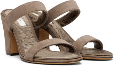 Klä The Row The Row Awar Strap Heeled Sandals Grå | F1595-L221, 3
