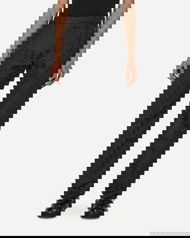 Byxor Charles Jeffrey Loverboy Straight Cut Trousers Svart | CJLAW22SCT BLCHJQ, 0