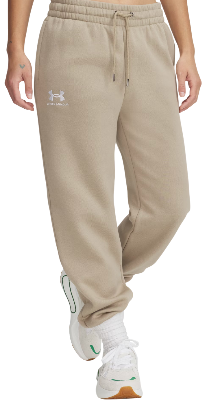 Träningsbyxor Under Armour Under Armour Icon Fleece Joggers Beige | 1373034-300