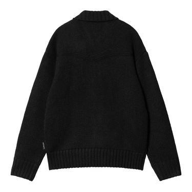Sweater Carhartt WIP Knitted Cardigan with Pockets Svart | I034495_9, 1