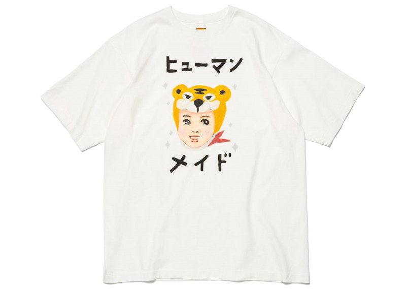 T-shirt Human Made Keiko Sootome Graphic Print T-Shirt Vit | XX25TE006