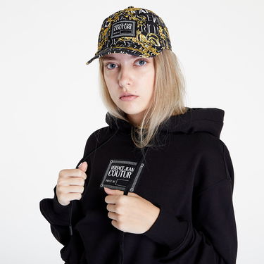 Sweatshirt Versace Piece Label Sweatshirt Svart | 73HAIT03CF01O899, 3
