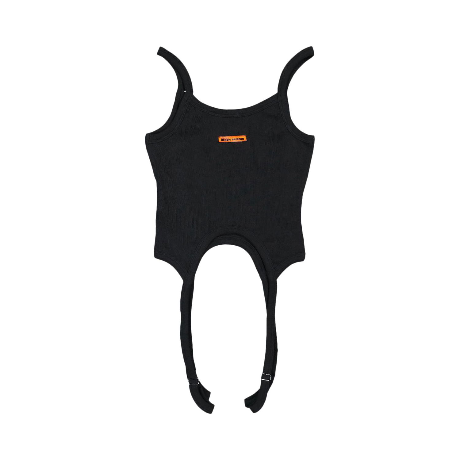 Linne HERON PRESTON Hooks Tank Top Svart | HWAC005F22JER0011000, 1