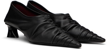 Sneakers och skor Stella McCartney Elsa Ruched Kitten Heels Svart | 810417W1IL0, 3