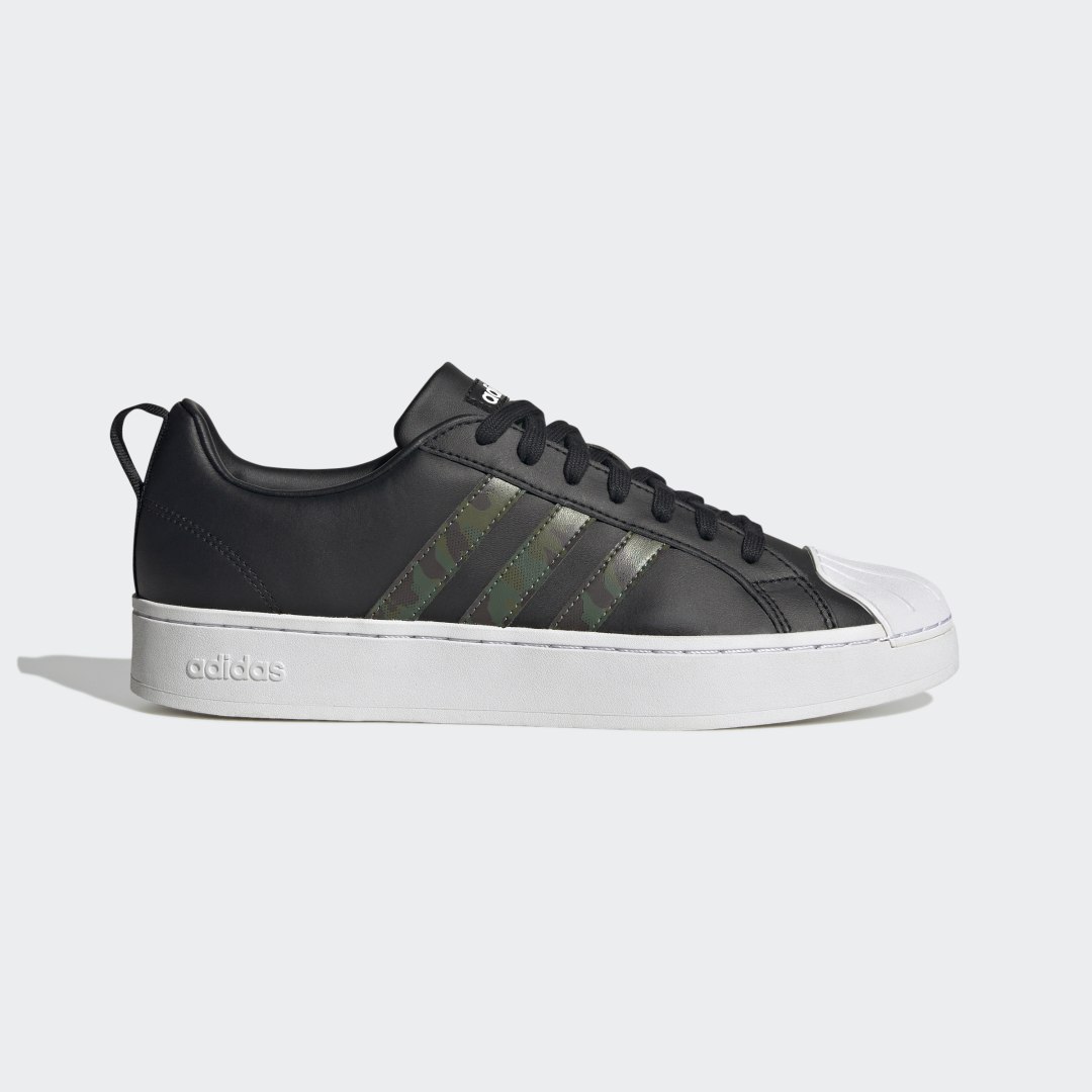 Sneakers och skor adidas Performance Streetcheck Cloudfoam Lifestyle Basketball Low Court Camo Graphic Svart | H06222, 0