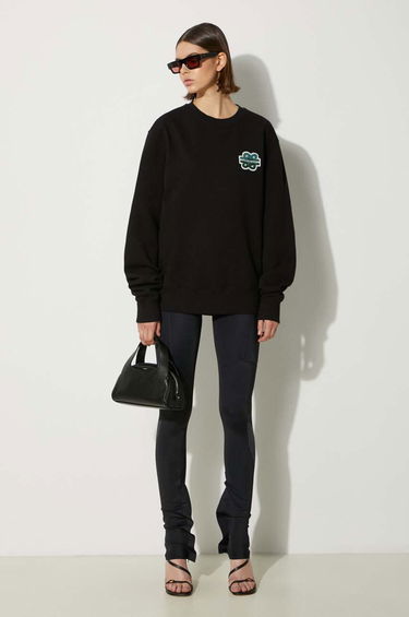Sweatshirt Filling Pieces Crewneck Sweatshirt Svart | 74533921861, 1