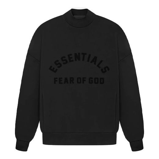 Sweatshirt Fear of God Essentials Crewneck Sweatshirt Svart | 192SP232040F, 0