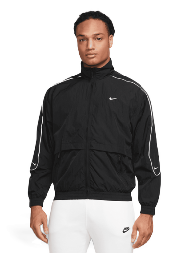 Jacka Nike Solo Swoosh Track Jacket Mörkblå | FB8622-010