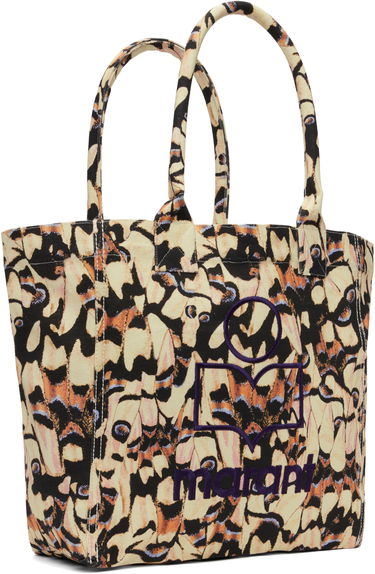 Tygpåse ISABEL MARANT Isabel Marant Yenky Small Butterfly Print Tote Beige | PM0002FA-C2X02M, 1