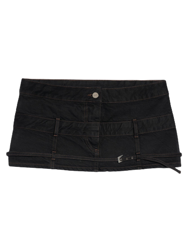 Kjol Jacquemus La Mini De Nîmes Criollo Mini Skirt Svart | 233DE027-1016-99B