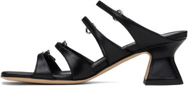 Klä Aeyde Aeyde Eanna Nappa Leather Heeled Sandals Svart | A11-HS-ARCS55TB151-SS25-800-007, 2