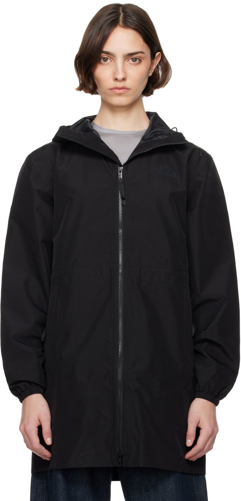Vindjacka The North Face Daybreak Mid Rain Coat Svart | NF0A8B6D