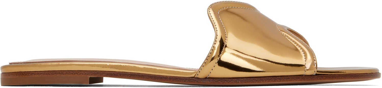 Sneakers och skor Gianvito Rossi Lucrezia Women's Open Toe Sandals Metallisk | G15060-05CUO-MET, 0